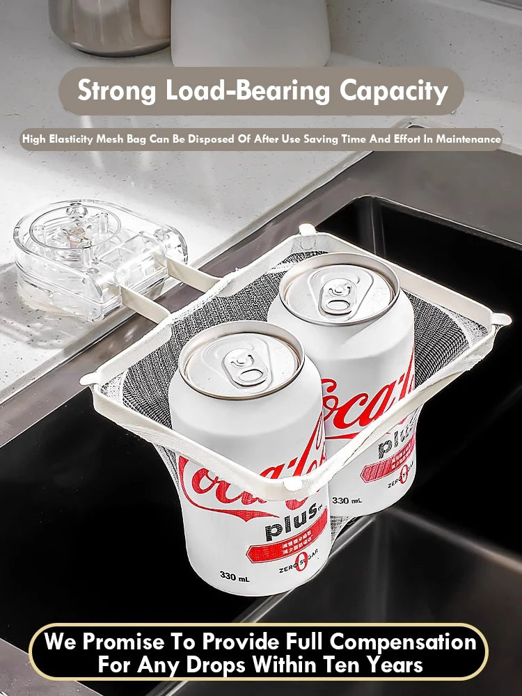 Kitchen Sink Filter  Leakage Drain Hole Filter Trap Screen Suction Cup Drainage Net Frame Iron Disposable Mesh